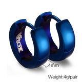 VNOX Cute Hoop Earrings for Men