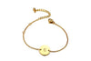 VNOX Elegant Letter Engraved Bracelet