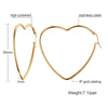 Vnox Gold color Earrings for Women