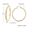 Vnox Gold color Earrings for Women