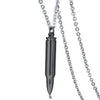 Vnox Can Open Bullet Pendant for Men Necklace