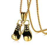 Vnox Sporty Boxing Gloves Pendant