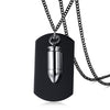 Vnox Free Engrave Soldiers Necklace