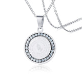 Vnox Double Sides Wear Bible Verse Prayer Necklace For Women