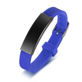 Vnox Colorful Silicone Bracelets