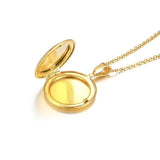 Vnox Forever Love Locket Necklace Pendant