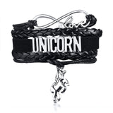 Vnox Unicorn Charm Cuff Bracelets