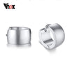 Vnox Classic Simple Small Hoop Earrings  for men