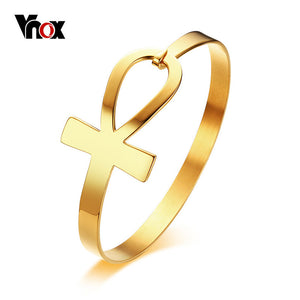 Vnox Ankh Cross Bracelets