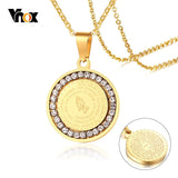Vnox Double Sides Wear Bible Verse Prayer Necklace For Women