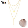 Vnox Multi-layer Choker Necklaces for Women