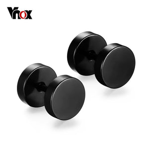 Vnox Punk Stud Earrings for Men