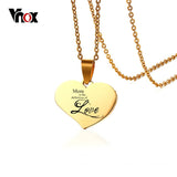 Vnoxs Free Personalized Mother's Day Gift Jewelry