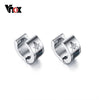 Vnox Cute Masonic Earrings for Men