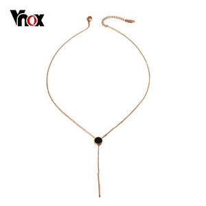 Vnoxs Elegant Choker Necklace for Women