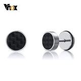 Vnox Casual Carbon Fiber Barbell Dumbbell Men's