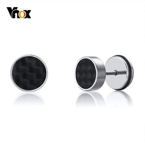 Vnox Casual Carbon Fiber Barbell Dumbbell Men's