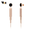 Vnox Elegant Tassel Dangle Earrings For Women