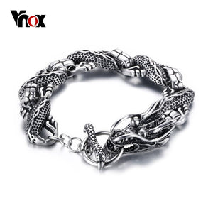 Vnox Vintage Dragon Bracelet