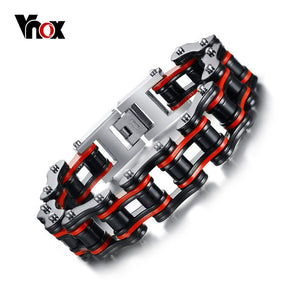 Vnox Men's Chain Motorcycle Chain Bracelet