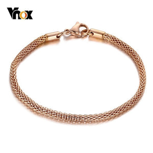 Vnox 3MM Chain Bracelet