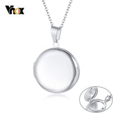 Vnox Forever Love Locket Necklace Pendant