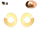 Vnox Gold Tone Earrings for Women