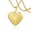 Vnox Women Heart Locket Necklace