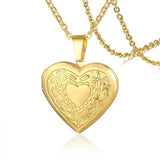 Vnox Women Heart Locket Necklace