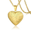 Vnox Women Heart Locket Necklace