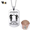 Vnox Personalized Stainless Steel Necklaces