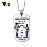 Vnox Personalized Stainless Steel Necklaces