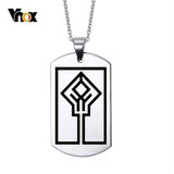 Vnox Personalized Stainless Steel Necklaces