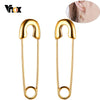 Vnox Safety Pin Long Earrings for Women