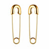 Vnox Trendy Minimalist Safety Pin Earrings for Women