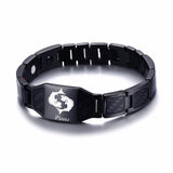 Vnox 12 Horoscope Sagittarius Symbols Power Magnetic Bracelets