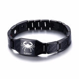 Vnox 12 Horoscope Sagittarius Symbols Power Magnetic Bracelets