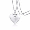 Vnox Personalized Heart Locket Pendant