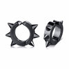 Vnox Rock Rivet Ear Clip No Needle Hoop Earrings for men